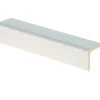 Reunalista Maler Aava, 32x32/26x2700mm, mänty, valkoinen