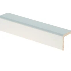 Reunalista Maler Aava, 32x32/26x2700mm, mänty, valkoinen