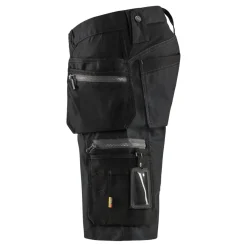 Riipputaskushortsit Blåkläder 1598 Stretch, musta