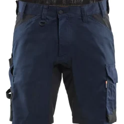 Riipputaskushortsit Blåkläder 1753 Stretch, reisitaskuin