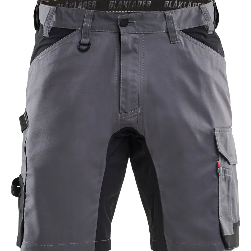 Riipputaskushortsit Blåkläder 1753 Stretch, reisitaskuin