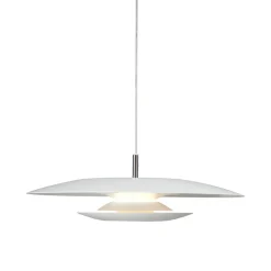 Riippuvalaisin Belid Eclipse, Ø48 cm, mattavalkoinen