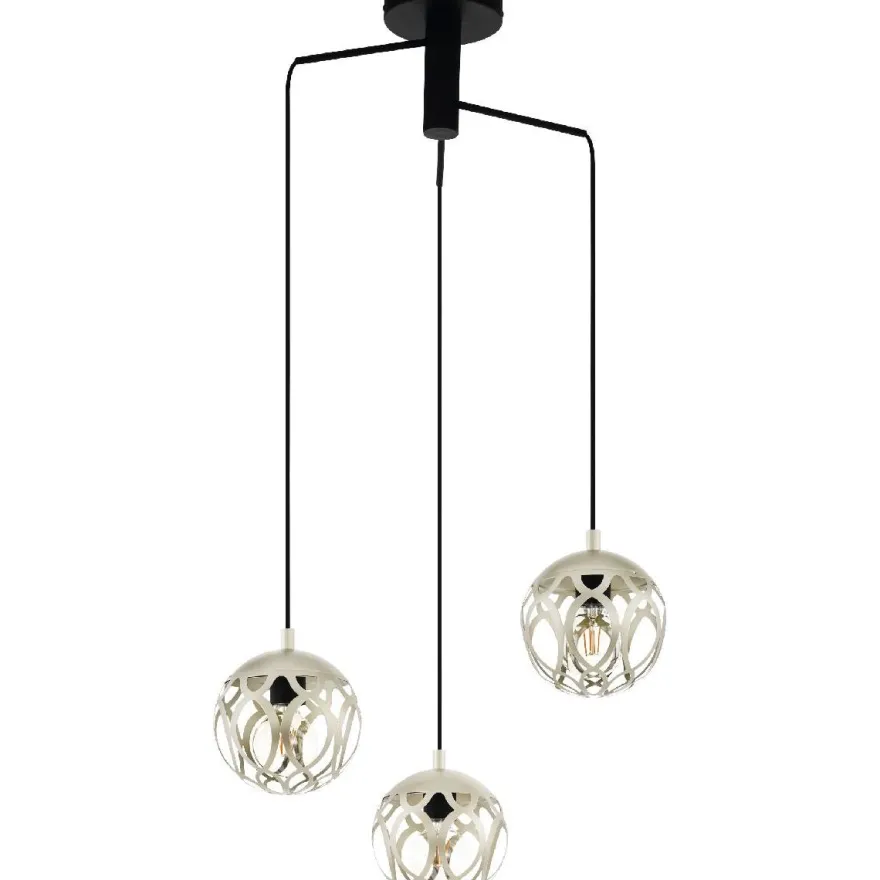 Riippuvalaisin Eglo Mirtazza, Ø590mm, beige