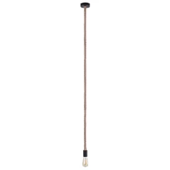 Riippuvalaisin Globo Ulleu, Ø10cm, 60W, ruskea