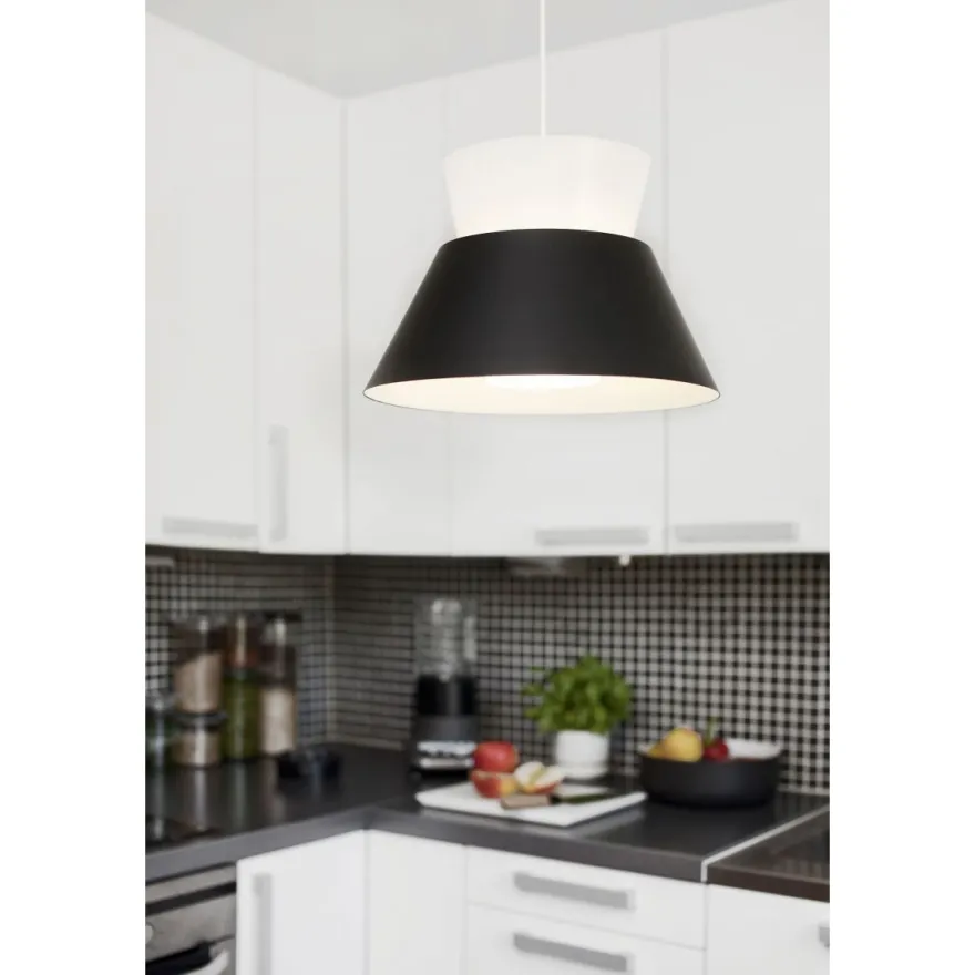 Riippuvalaisin Innolux Kartiot, Ø 350x240mm, valkoinen