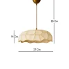 Riippuvalaisin Linento Lighting BK197 valkoinen/kulta
