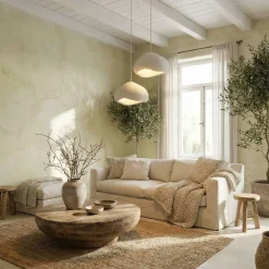 Riippuvalaisin Linento Lighting Loval 40-40-T-Nua, 2-osainen, valkoinen