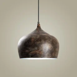 Riippuvalaisin Linento Lighting PATINE-3761-RETRO, Ø28cm, tummanruskea