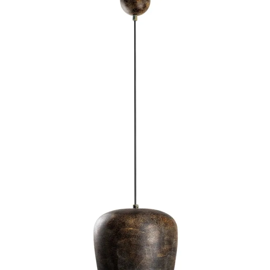 Riippuvalaisin Linento Lighting YOZGAT-N-1409-RETRO, Ø23cm, tummanruskea