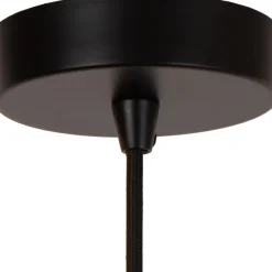 Riippuvalaisin Lucide Almelo, Ø40cm, IP20, musta