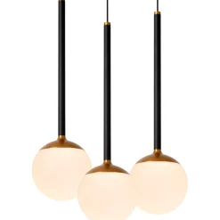 Riippuvalaisin Lucide Calina, Ø41.9cm, IP20, 7.4W, musta