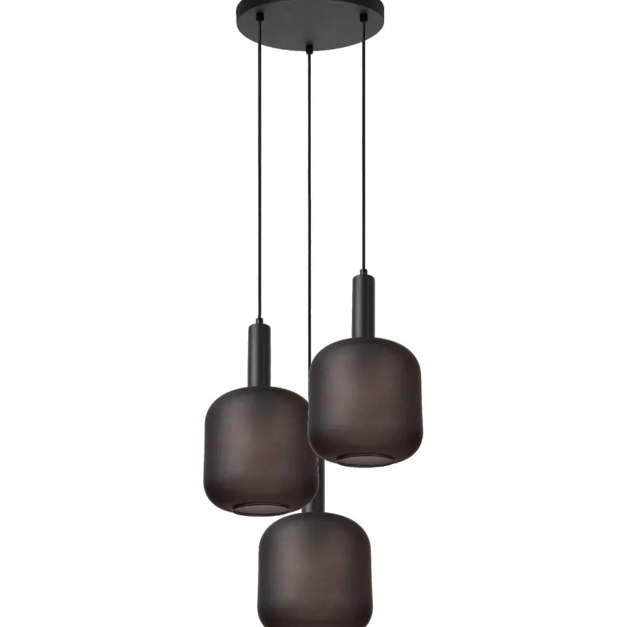 Riippuvalaisin Lucide Eloise, Ø40cm, IP20, musta