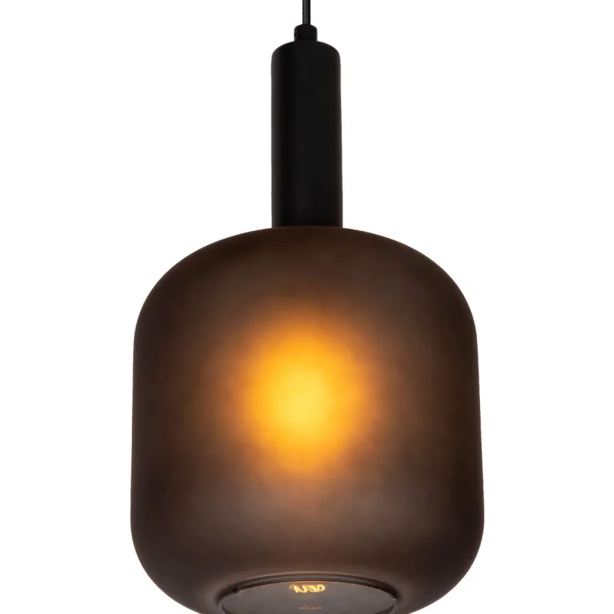 Riippuvalaisin Lucide Eloise, Ø40cm, IP20, musta