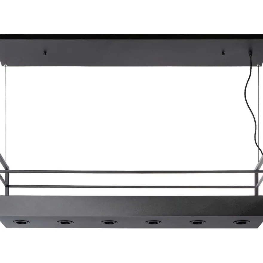 Riippuvalaisin Lucide Miravell, 22x110cm, IP20, musta