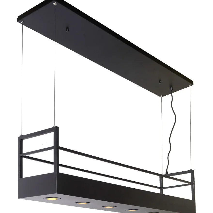 Riippuvalaisin Lucide Miravell, 22x110cm, IP20, musta