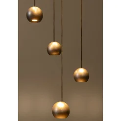 Riippuvalaisin Lucide Montana, 55x55cm, IP20, 5.7W, ruskea