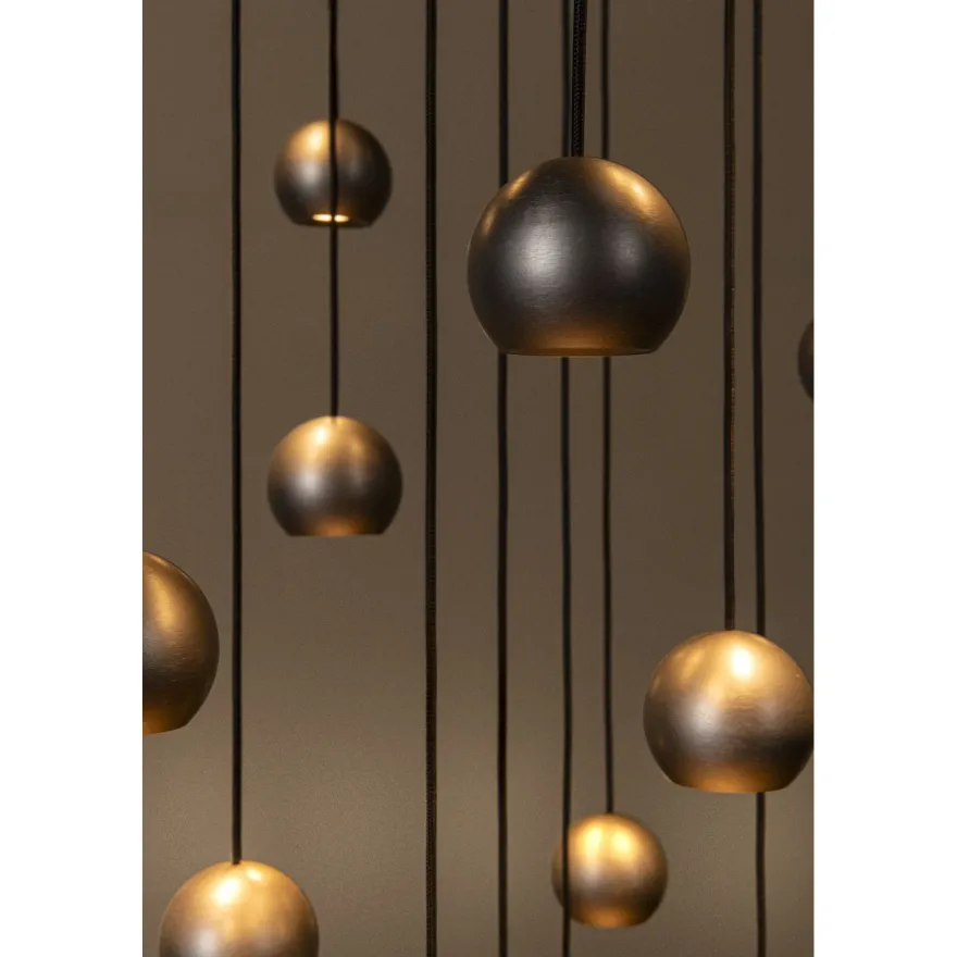 Riippuvalaisin Lucide Montana, 55x55cm, IP20, 5.7W, ruskea