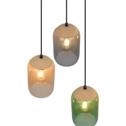 Riippuvalaisin Trio Cork, 3-os, E27, moniväri