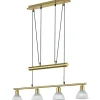 Riippuvalaisin Trio Levisto, 805x110x1600 mm, 4-osainen mattamessinki