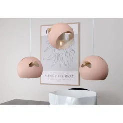 Riippuvalaisin Venture Home Tubbie, ø23cm, 3-osainen, vaaleanpunainen