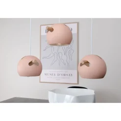 Riippuvalaisin Venture Home Tubbie, ø23cm, 3-osainen, vaaleanpunainen