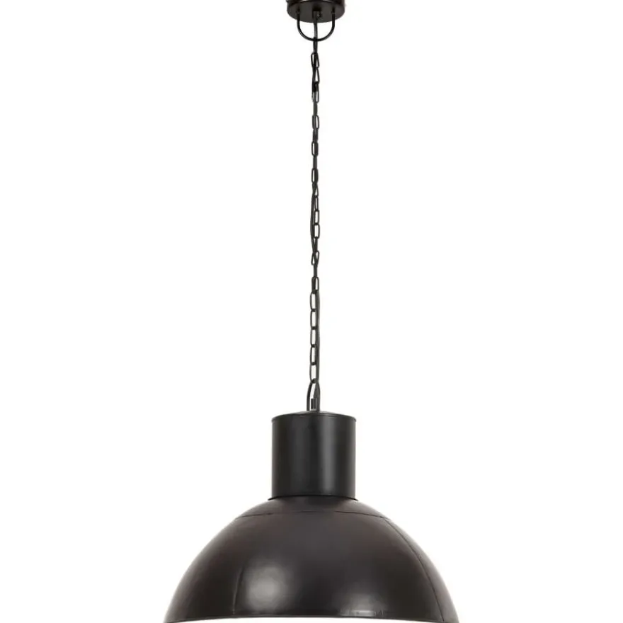 Riippuvalaisin 25 w syvä musta pyöreä 48 cm e27