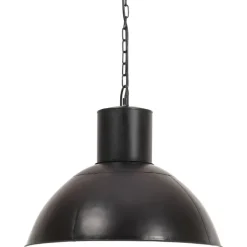 Riippuvalaisin 25 w syvä musta pyöreä 48 cm e27