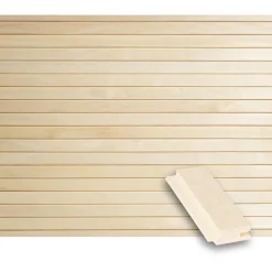 Rima Tuuli Sauna STS4 15x45mm, haapa, puuvalmis