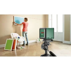 Ristilinjalaser Bosch Quigo Plus Set