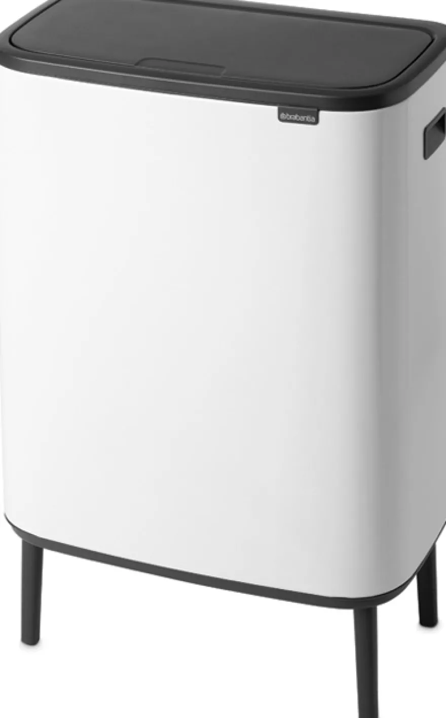 Roska-astia Brabantia Bo Touch Hi, 2 x 30L, White