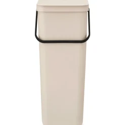 Roska-astia 40 L Brabantia Sort & Go, pehmeä beige