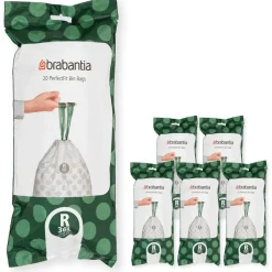 Roskapussi Brabantia PerfectFit R, 36L, 120kpl