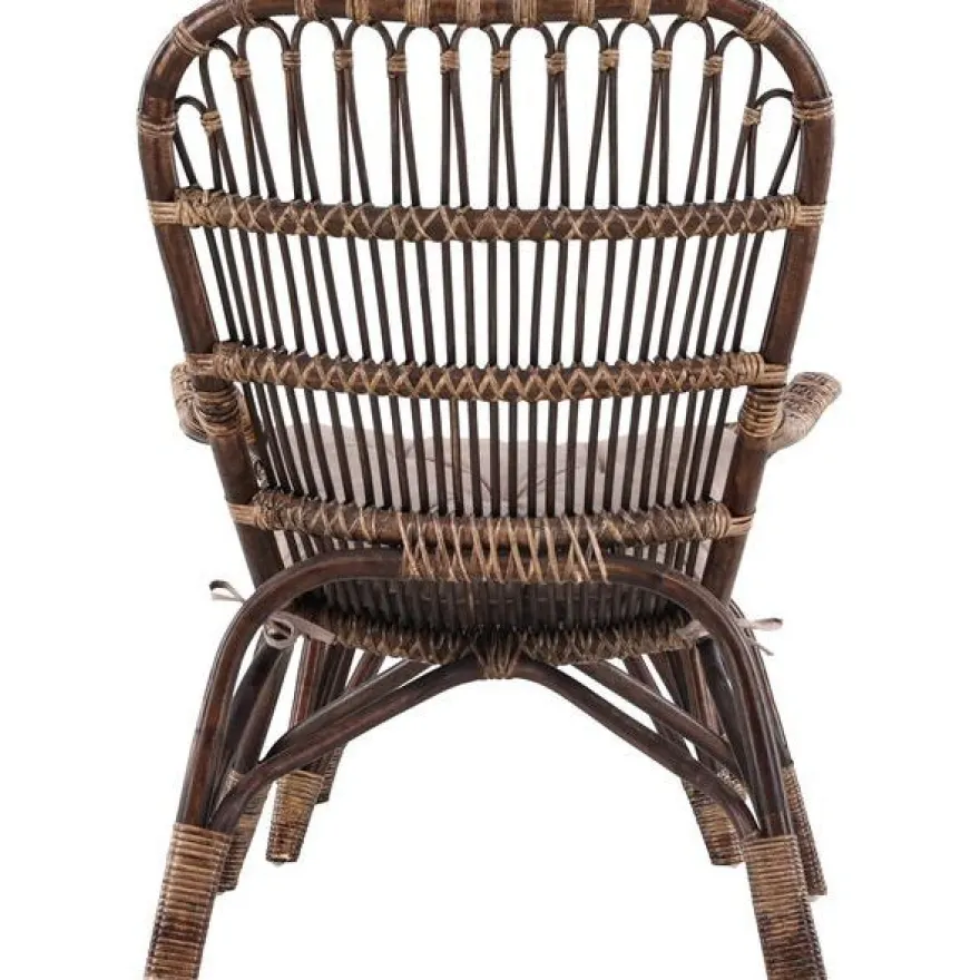 Rottinkituoli rahilla Venture Home Ella