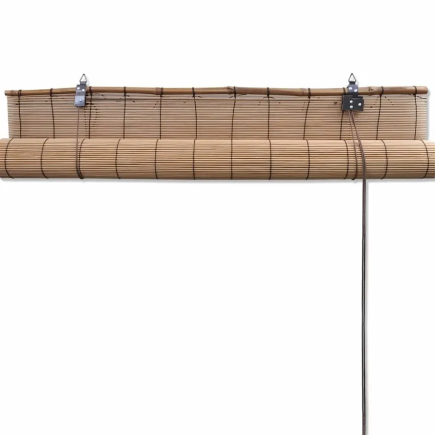 Rullaverho bambu 140x220 cm ruskea