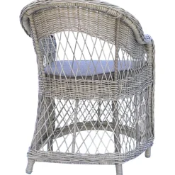 Ruokailuryhmä Baltic Garden, Ø112cm Scottsdale-pöytä + 4 Rosie-tuolia