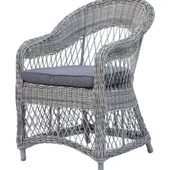 Ruokailuryhmä Baltic Garden, Ø112cm Scottsdale-pöytä + 4 Rosie-tuolia