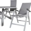 Ruokailuryhmä Venture Home, ø140cm Copacabana-pöytä + 4 Albany-tuolia