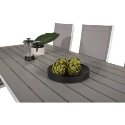 Ruokailuryhmä Venture Home, 205x90cm Break-pöytä + 6 Break-säätötuolia