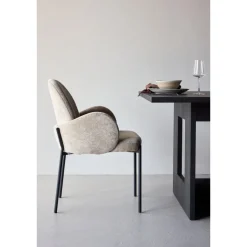 Ruokapöydän tuoli Venture Home Blom, beige
