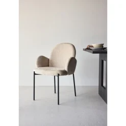 Ruokapöydän tuoli Venture Home Blom, beige
