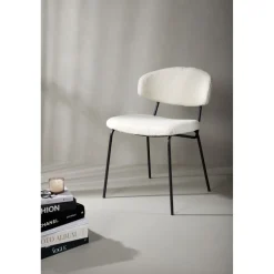 Ruokapöydän tuoli Venture Home Chico valkoinen