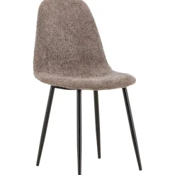 Ruokapöydän tuoli Venture Home Polar Bouclé, harmaa