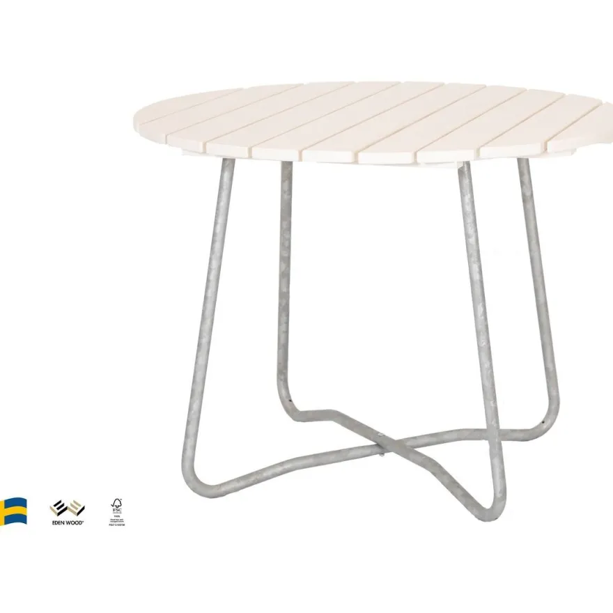 Ruokapöytä Eden Wood Wilma, Ø100cm
