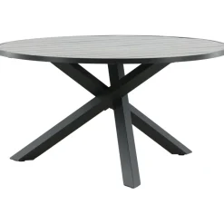 Ruokapöytä Venture Home Parma, ø140cm, tummanharmaa