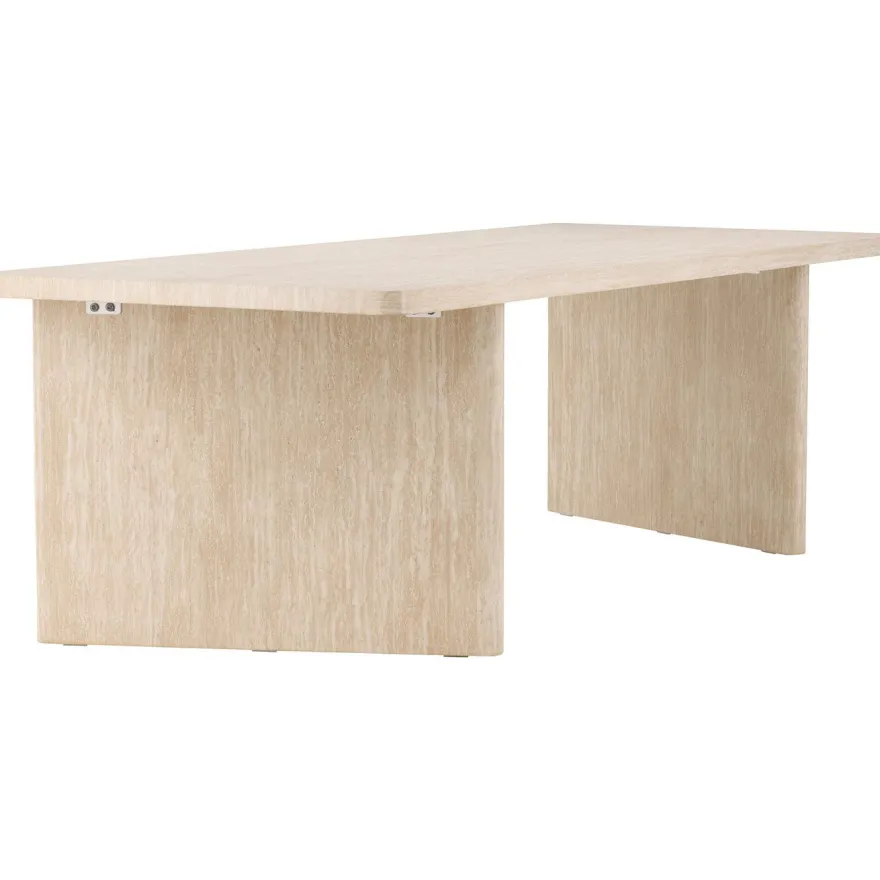Ruokapöytä Vind Skagen, 240x100cm, beige