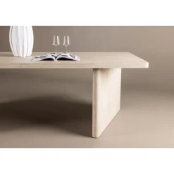 Ruokapöytä Vind Skagen, 240x100cm, beige