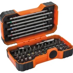 Ruuvauskärkisarja Bahco 59/S54BC, 1/4", ura-/PH-/PZ-/kuusiokolo-/Torx Tamper -ruuveille, 54 osaa