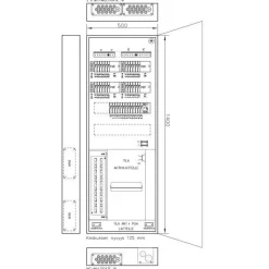 Ryhmäkeskus-data uppo/pinta FE UTU IT-Bulldog 3836J/1400 V 50A