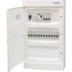 Ryhmäkeskus Malmbergs 3x12 modulia, IP40, pinta-asennus