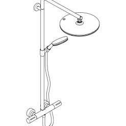 Sadesuihkusetti Hansgrohe Raindance Alive S Puro